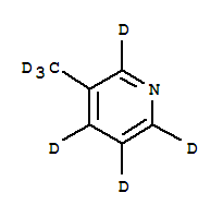 3-甲基吡啶-D7結(jié)構(gòu)式_202529-13-3結(jié)構(gòu)式