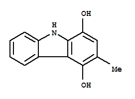 9H-carbazole-1,4-diol, 3-methyl-(9ci) Structure,204376-95-4Structure