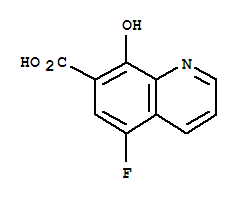 (9ci)-5-氟-8-羥基-7-喹啉羧酸結(jié)構(gòu)式_205040-63-7結(jié)構(gòu)式