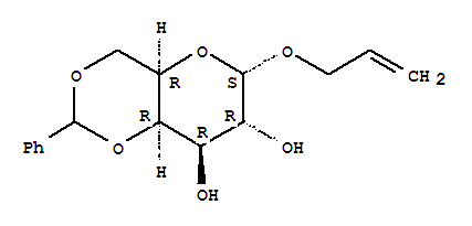 Allyl-4,6-o-benzylidene-α-d-glucopyranoside Structure,20746-64-9Structure