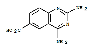 6-Quinazolinecarboxylicacid,2,4-diamino-(9ci) Structure,207562-23-0Structure