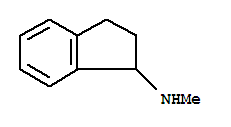 Indan-1-yl-methyl-amine Structure,2084-72-2Structure