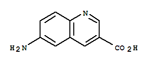 (8ci)-6-氨基-3-喹啉羧酸結(jié)構(gòu)式_21872-88-8結(jié)構(gòu)式