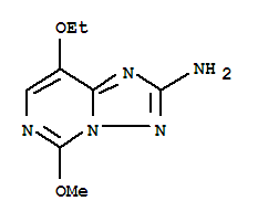 [1,2,4]Triazolo[1,5-c]pyrimidin-2-amine,8-ethoxy-5-methoxy-(9ci) Structure,219715-67-0Structure