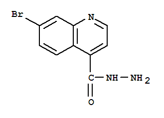 (9ci)-7-溴-4-喹啉羧酸肼結(jié)構(gòu)式_220844-66-6結(jié)構(gòu)式