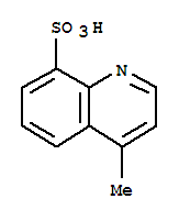 8-Quinolinesulfonic acid, 4-methyl- Structure,227278-08-2Structure