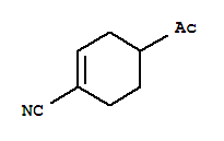 1-Cyclohexene-1-carbonitrile, 4-acetyl- (6ci,8ci,9ci) Structure,22748-62-5Structure