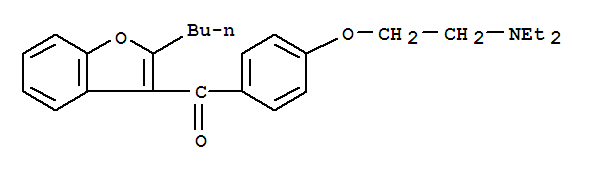 Dideiodo amiodarone Structure,23551-25-9Structure