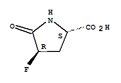 L-proline, 4-fluoro-5-oxo-, (4r)-(9ci) Structure,237076-75-4Structure