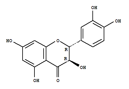 (+/-)-Taxifolin Structure,24198-97-8Structure