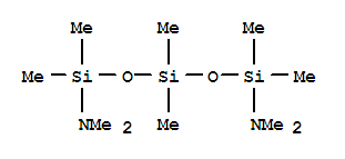 1,5 Bis(dimethylamino)hexamethyltrisiloxane Structure,24681-96-7Structure