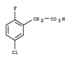 5-Chloro-2-fluorophenylacetic acid Structure,261762-97-4Structure