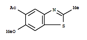 (8ci)-6-甲氧基-2-甲基-5-苯并噻唑甲酮結(jié)構(gòu)式_26749-55-3結(jié)構(gòu)式