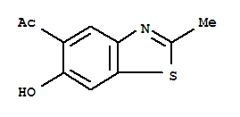 (8ci)-6-羥基-2-甲基-5-苯并噻唑甲酮結(jié)構(gòu)式_26749-64-4結(jié)構(gòu)式