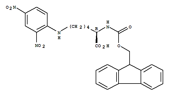 Fmoc-d-lys(dnp)-oh結(jié)構(gòu)式_269061-41-8結(jié)構(gòu)式