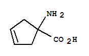 1-Amino-cyclopent-3-enecarboxylic acid Structure,27314-05-2Structure