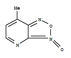 [1,2,5]Oxadiazolo[3,4-b]pyridine, 7-methyl-, 3-oxide Structure,27808-57-7Structure