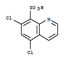 8-Quinolinesulfonic acid, 5,7-dichloro- Structure,28712-89-2Structure