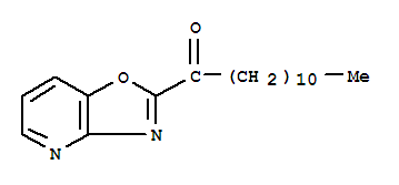 1-([1,3]Oxazolo[4,5-b]pyridin-2-yl)-1-dodecanone Structure,288862-73-7Structure