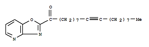 1-([1,3]Oxazolo[4,5-b]pyridin-2-yl)-9-octadecyn-1-one Structure,288862-89-5Structure