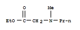 Glycine, n-methyl-n-propyl-, ethyl ester (9ci) Structure,290304-08-4Structure