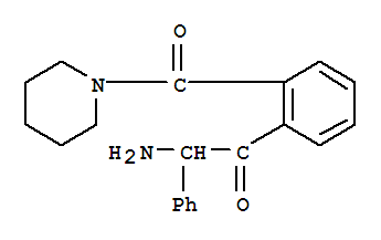 Piperidine, 1-[o-(2-phenylglycyl)benzoyl]-(8ci) Structure,29746-83-6Structure