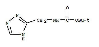 2-Methyl-2-propanyl (1h-1,2,4-triazol-5-ylmethyl)carbamate Structure,311349-66-3Structure