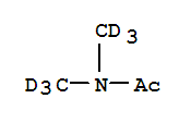 二甲基乙酰胺-D6結(jié)構(gòu)式_31591-08-9結(jié)構(gòu)式