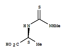 (9ci)-n-[(甲基氨基)硫氧代甲基]-L-丙氨酸結(jié)構(gòu)式_31654-02-1結(jié)構(gòu)式