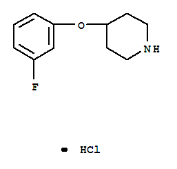 4-(3-Fluorophenoxy)piperidine hydrochloride Structure,3202-36-6Structure