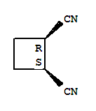 Cis-1,2-cyclobutanedicarbonitrile Structure,3211-19-6Structure