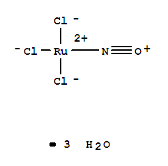 Ruthenium(iii) nitrosylchloride hydrate Structure,32535-76-5Structure