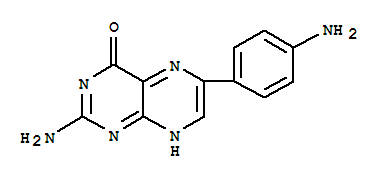 2-Amino-6-(4-aminophenyl)-4(1h)-pteridinone Structure,325708-48-3Structure