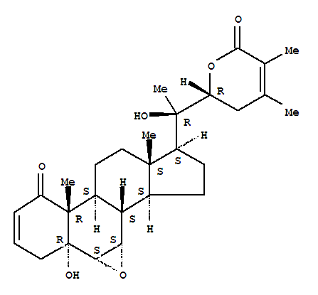 睡茄素A結(jié)構(gòu)式_32911-62-9結(jié)構(gòu)式