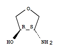 (3R,4s)-4-aminotetrahydro-3-furanol Structure,330975-13-8Structure