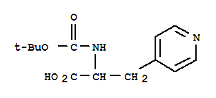 Boc-3-(4-pyridyl)-dl-alanine Structure,33814-94-7Structure