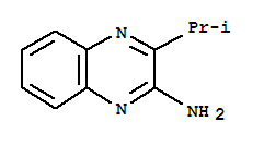 (9ci)-3-(1-甲基乙基)-2-喹噁啉胺結(jié)構(gòu)式_33870-76-7結(jié)構(gòu)式