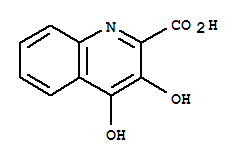 2-Quinolinecarboxylicacid,3,4-dihydroxy-(9ci) Structure,33925-79-0Structure