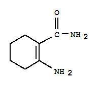 1-Cyclohexene-1-carboxamide,2-amino-(8ci) Structure,34126-94-8Structure