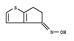 (4E)-n-hydroxy-5,6-dihydro-4h-cyclopenta[b]thiophen-4-imine Structure,343929-41-9Structure