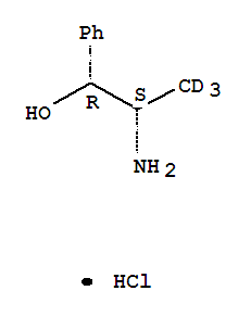 (1R,2s)-(-)-norephedrine-y,y,y-d3 hcl Structure,352438-64-3Structure