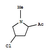 1-(4-Chloro-1-methyl-2-pyrrolidinyl)ethanone Structure,352546-50-0Structure