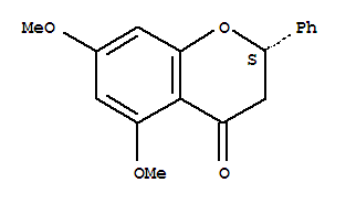 5,7-Dimethoxyflavanone Structure,36052-66-1Structure