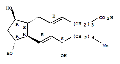 5-Trans prostaglandin f2β Structure,36150-02-4Structure