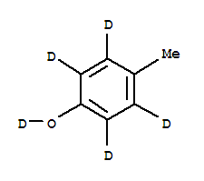 對(duì)甲酚-D5結(jié)構(gòu)式_3646-98-8結(jié)構(gòu)式