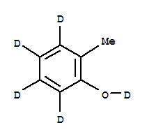 鄰甲酚-D5結(jié)構(gòu)式_3647-00-5結(jié)構(gòu)式