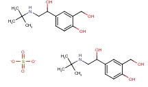 Salbutamol hemisulfate Structure,36519-31-0Structure