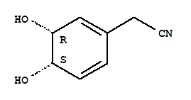 [(3R,4s)-3,4-dihydroxy-1,5-cyclohexadien-1-yl]acetonitrile Structure,365458-97-5Structure