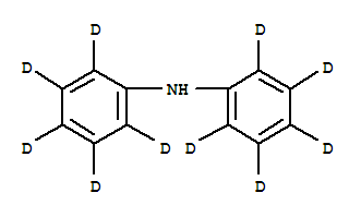 二苯胺-D10結(jié)構(gòu)式_37055-51-9結(jié)構(gòu)式