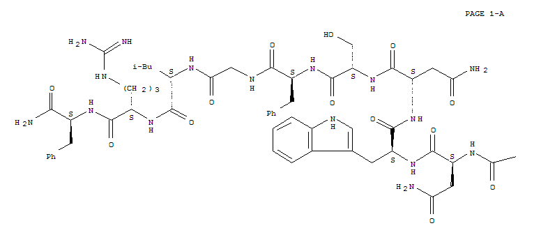 H-leu-pro-asn-tyr-asn-trp-asn-ser-phe-gly-leu-arg-phe-nh2 Structure,374675-18-0Structure